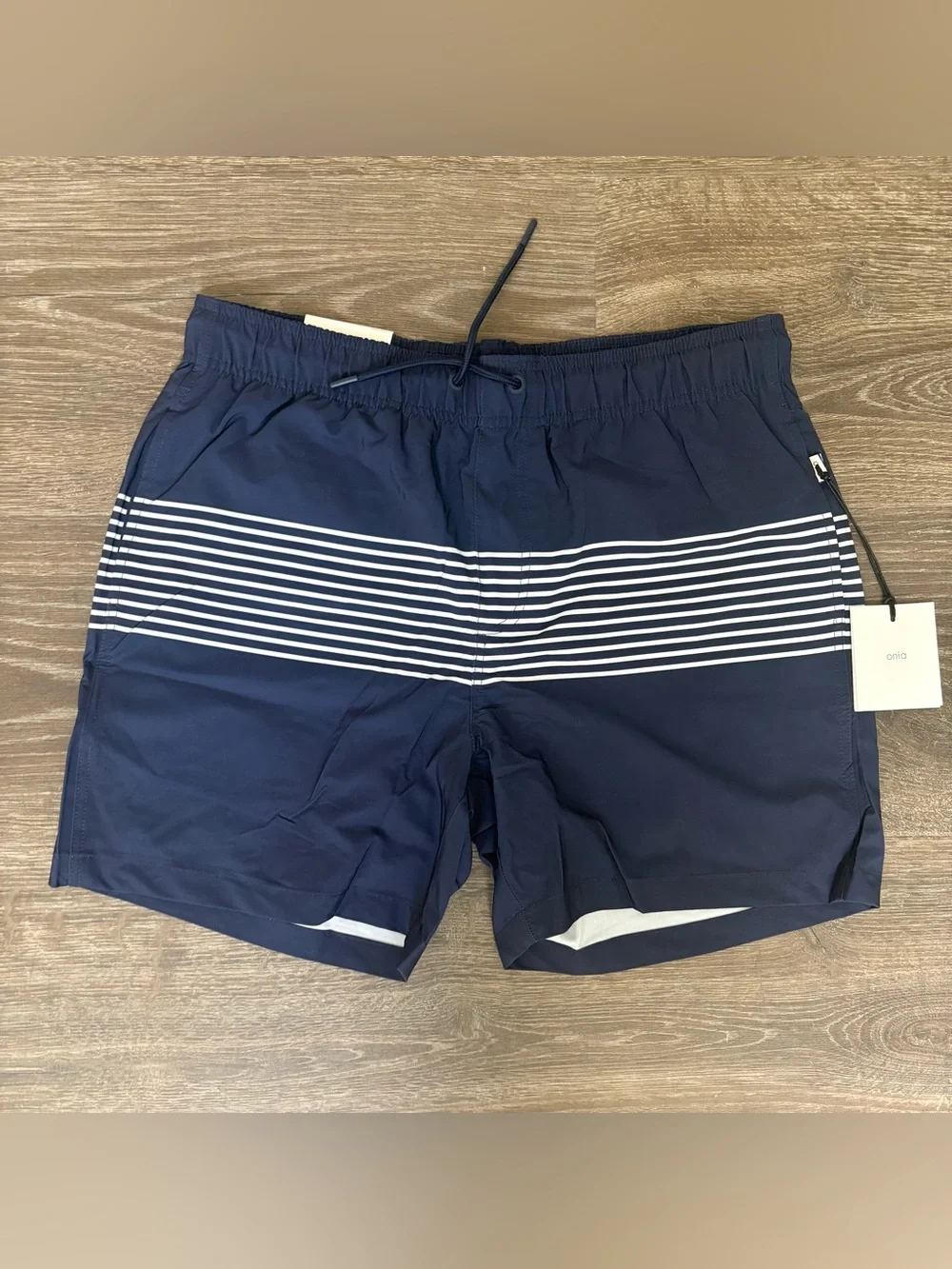 Onia Comfort Lined Swim Trunks - Size Large NEW!